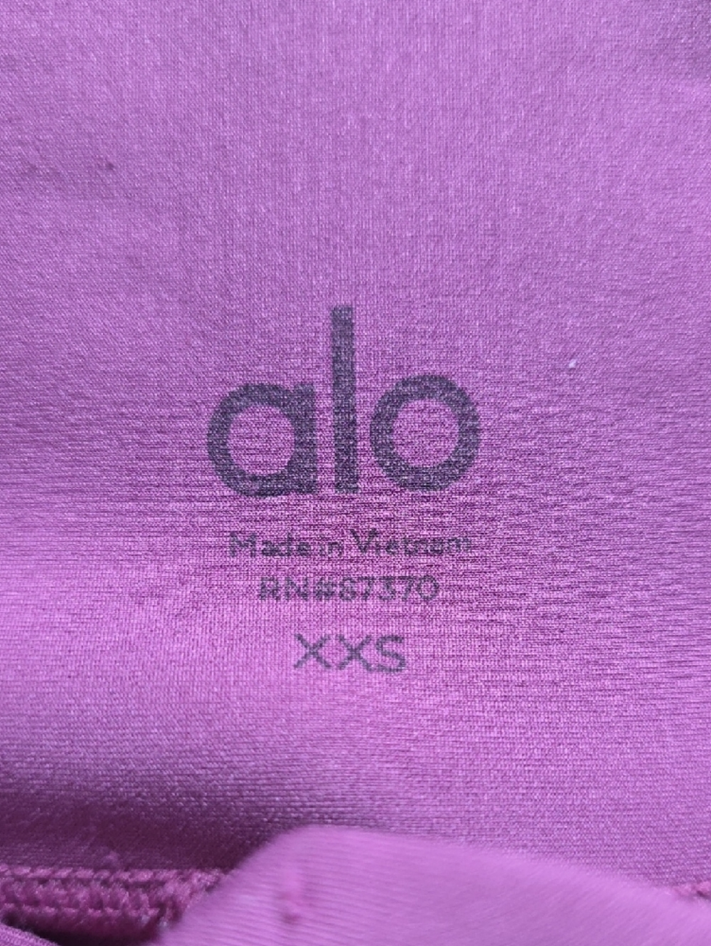 Alo Yoga Pink Leggings XXS | High-Waist Activewear | Gently Worn - Picture 2 of 8